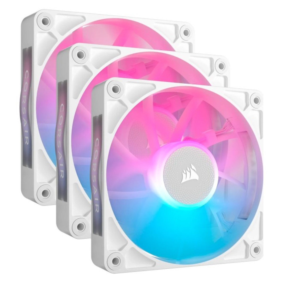 Кулер для корпуса Corsair iCUE Link RX120 RGB PWM White Triple Pack (CO-9051022-WW) 98_98.jpg - фото 1