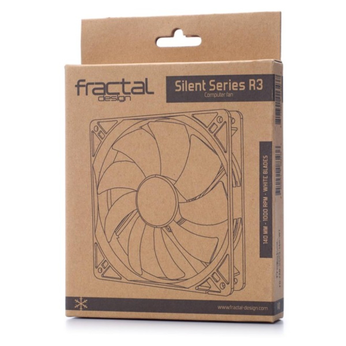 Кулер до корпусу Fractal Design Silent Series R3 140mm (FD-FAN-SSR3-140-WT) 98_98.jpg - фото 4