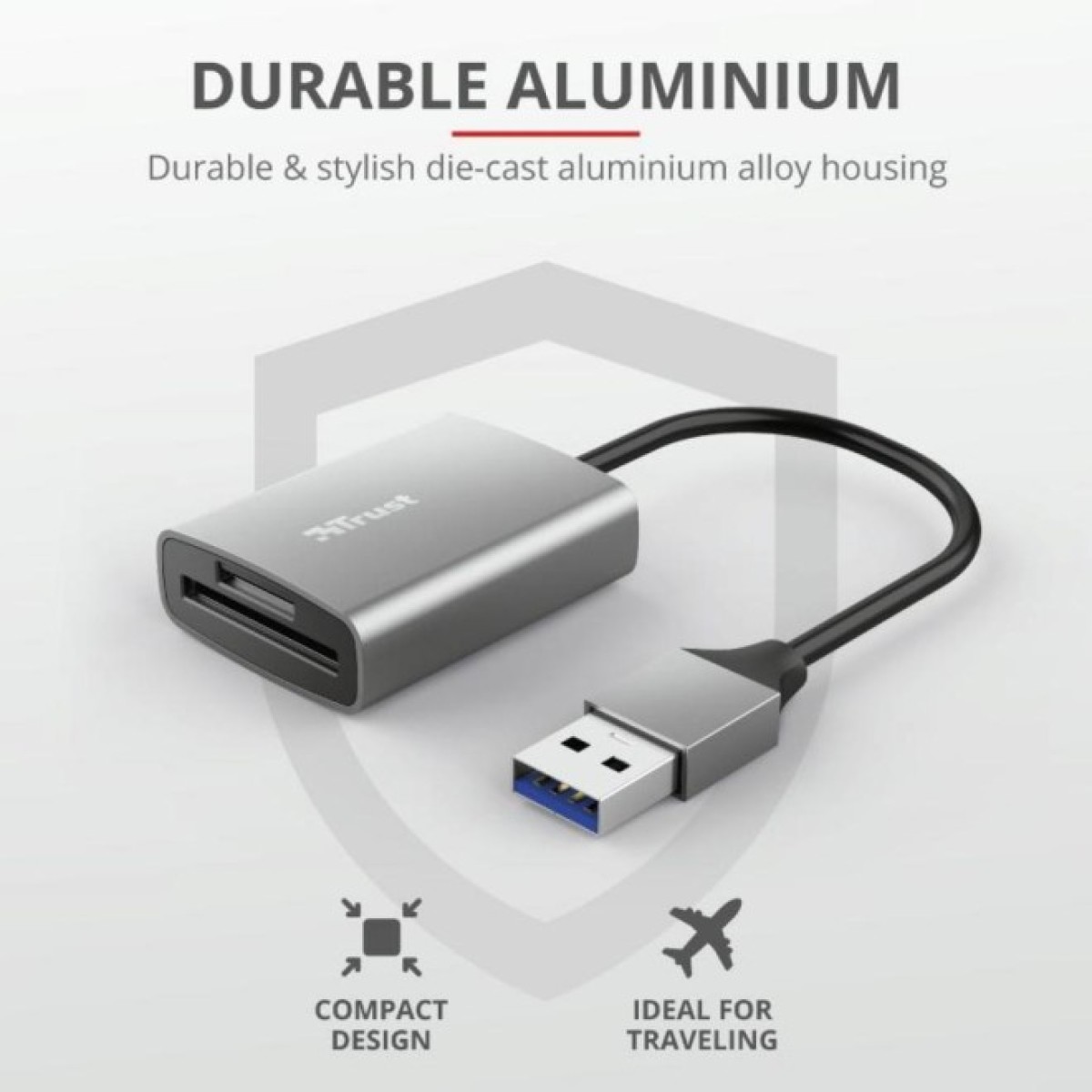 Зчитувач флеш-карт Trust DALYX FAST USB 3.2 ALUMINIUM (24135_TRUST) 98_98.jpg - фото 5