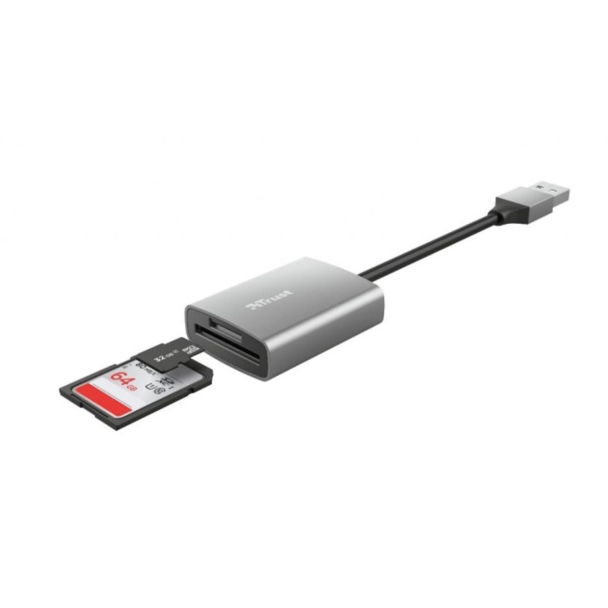 Зчитувач флеш-карт Trust DALYX FAST USB 3.2 ALUMINIUM (24135_TRUST) 98_98.jpg - фото 6