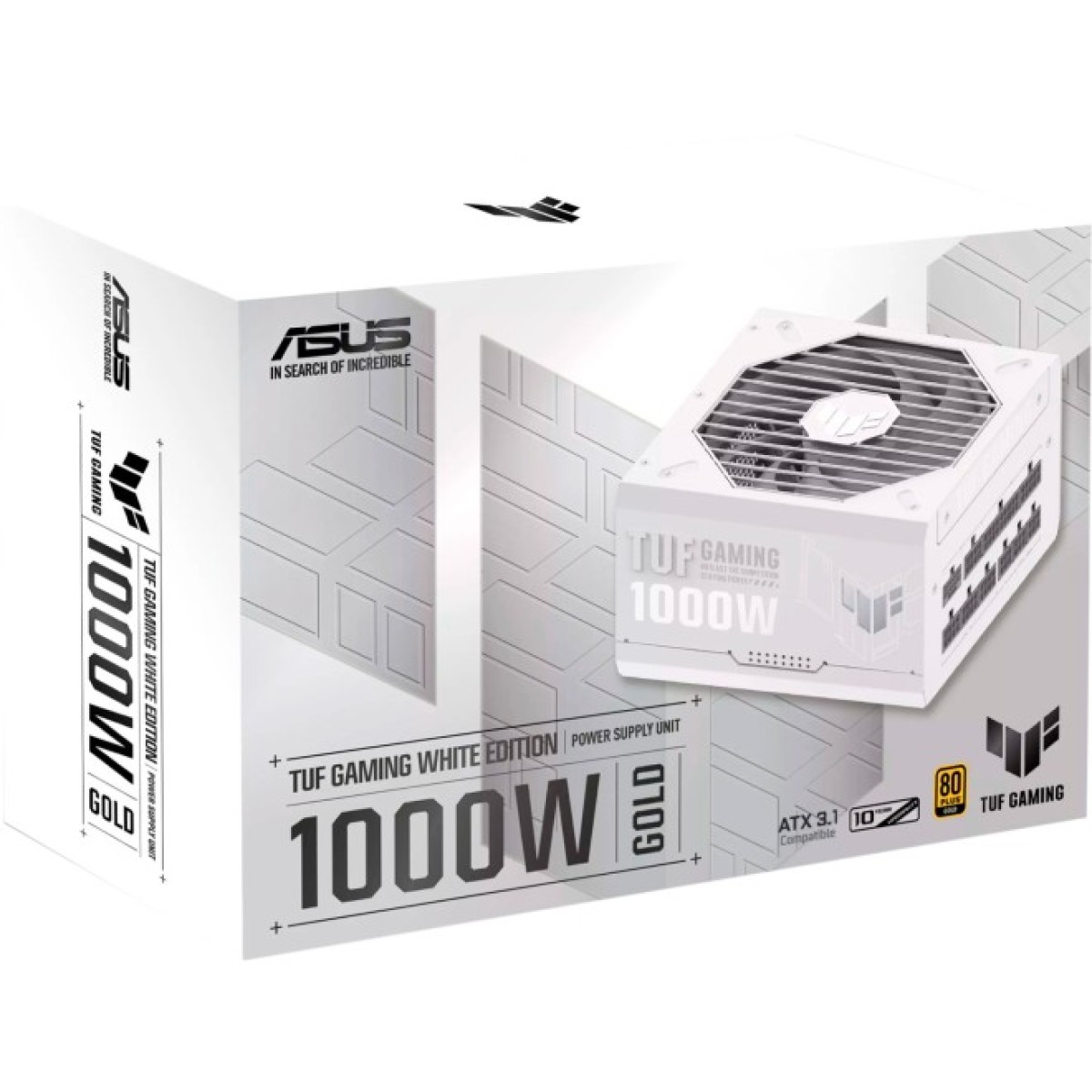 Блок живлення ASUS 1000W TUF-GAMING-1000G-WHITE PCIE5 (90YE00S5-B0NA00) 98_98.jpg - фото 11