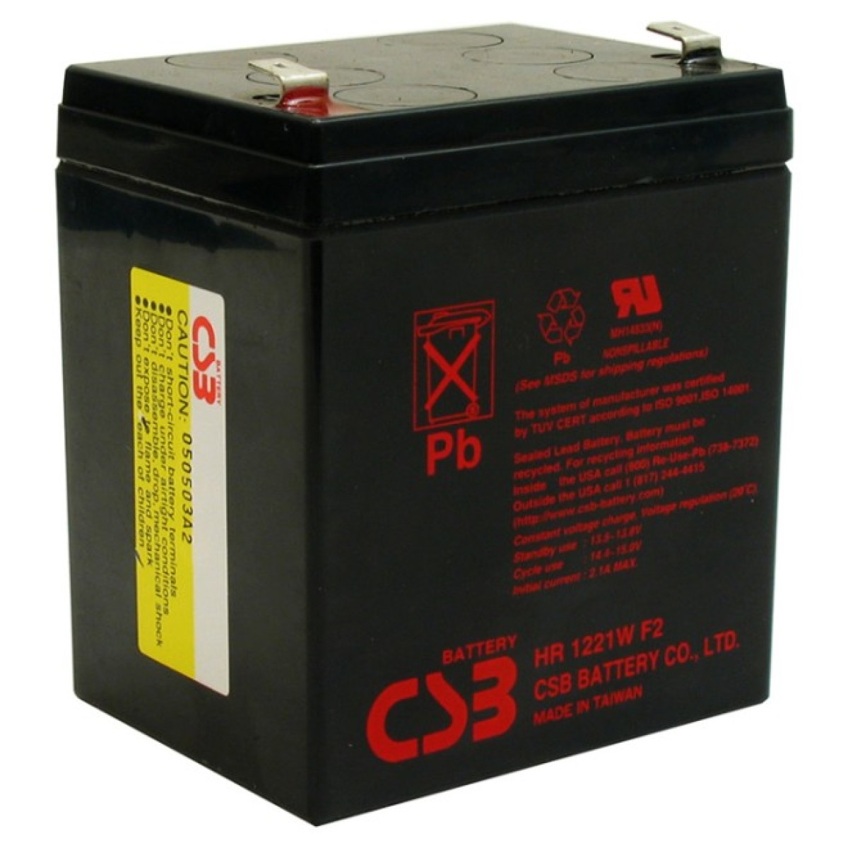 Акумуляторна батарея CSB 12V 5AH (HR1221W) AGM 98_98.jpg - фото 2