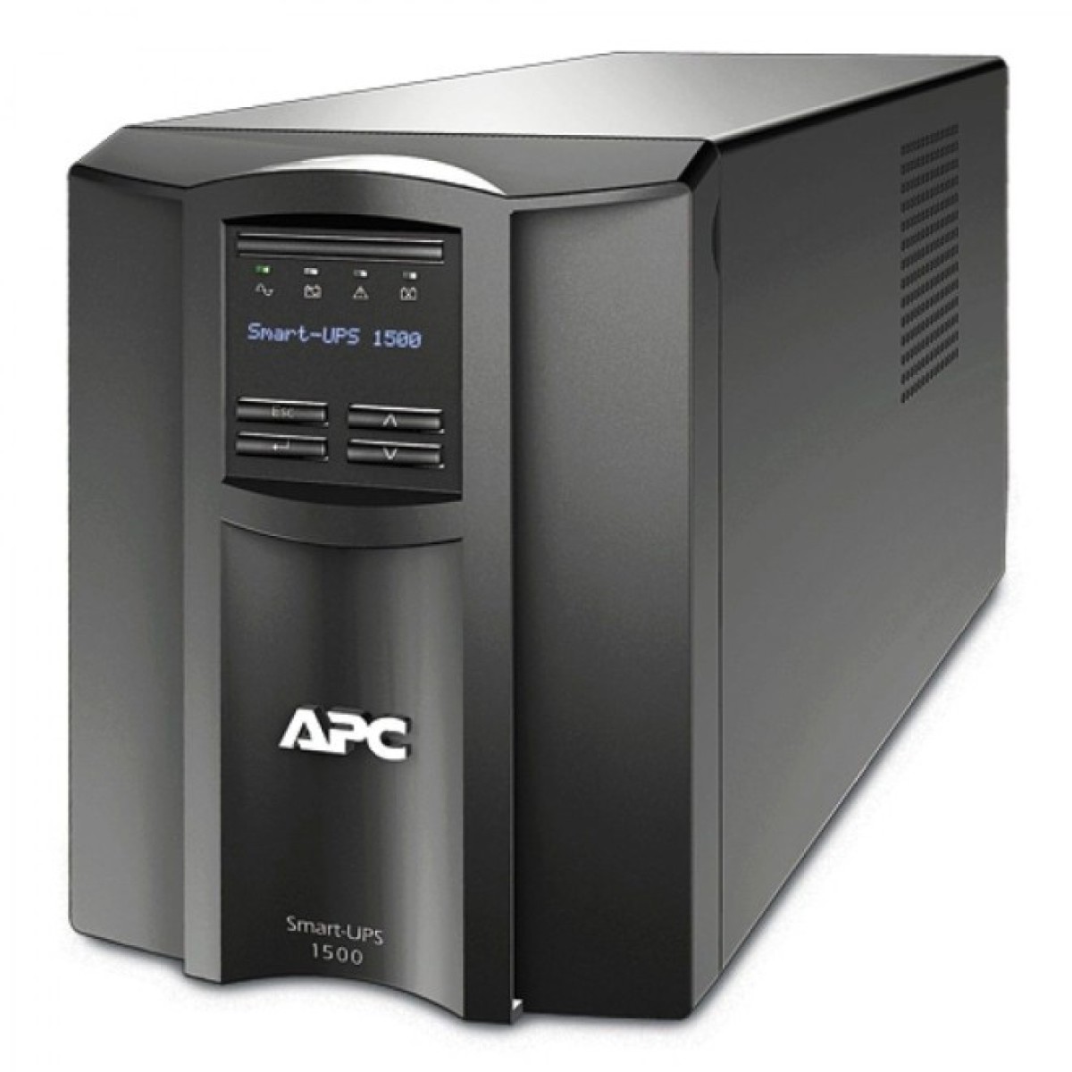 Джерело безперебійного живлення APC Smart-UPS 1500VA LCD, Lin.int., AVR, 8 х IEC, SmartSlot, USB, RJ-45, метал (SMT 1500I) 256_256.jpg