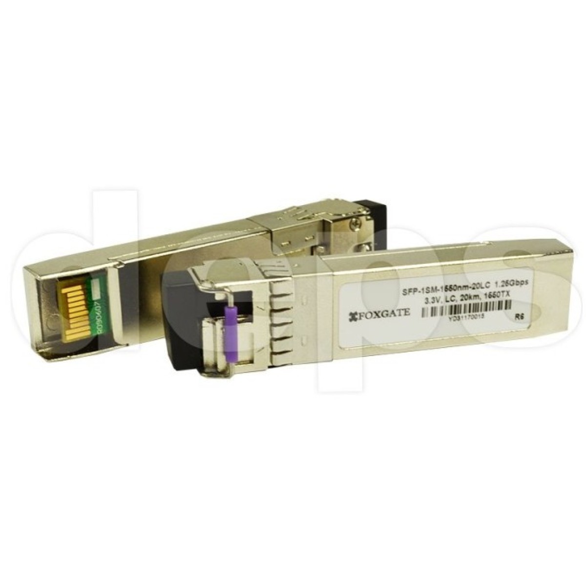 SFP модуль 1Gbps WDM FoxGate SFP-1SM-1550nm-20LC 98_98.jpg - фото 2