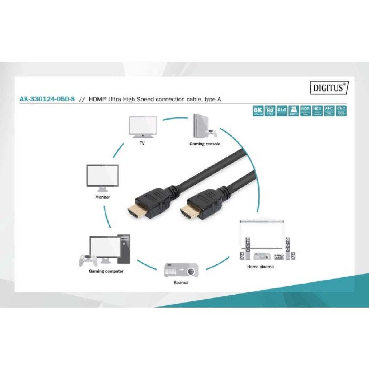 Кабель а/в ASSMANN 1м HDMI type A - HDMI type A AK-330124-010-S 98_98.jpg - фото 5