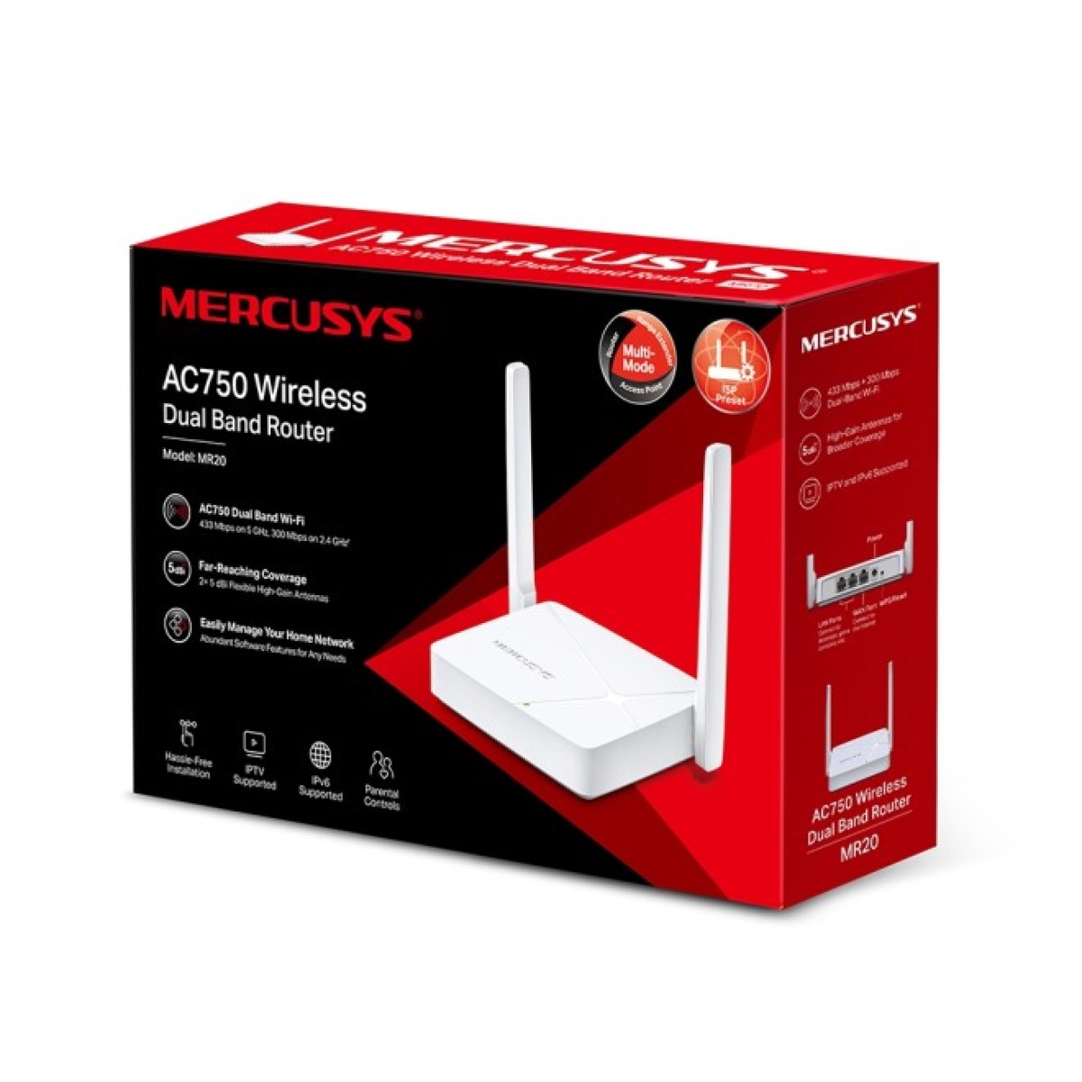 Wi-Fi маршрутизатор MERCUSYS MR20 98_98.jpg - фото 4