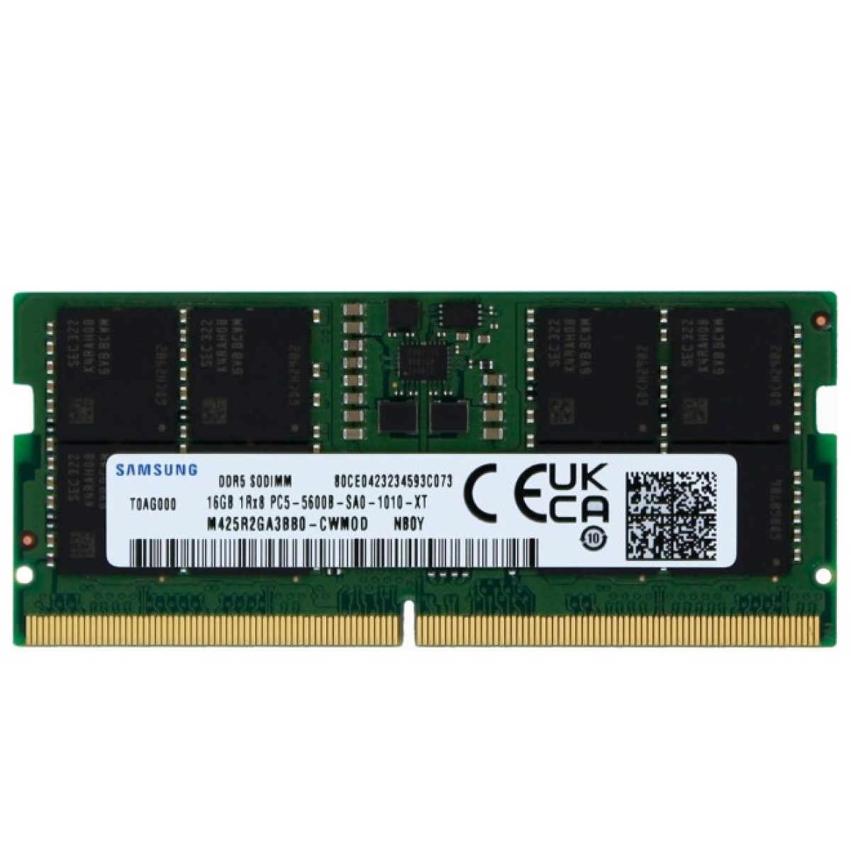 Модуль пам'яті для ноутбука SoDIMM DDR5 16GB 5600 MHz Samsung (M425R2GA3BB0-CWM) 256_256.jpg