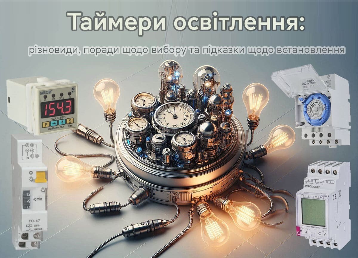 Таймери освітлення: різновиди, поради щодо вибору та підказки щодо встановлення - фото 2