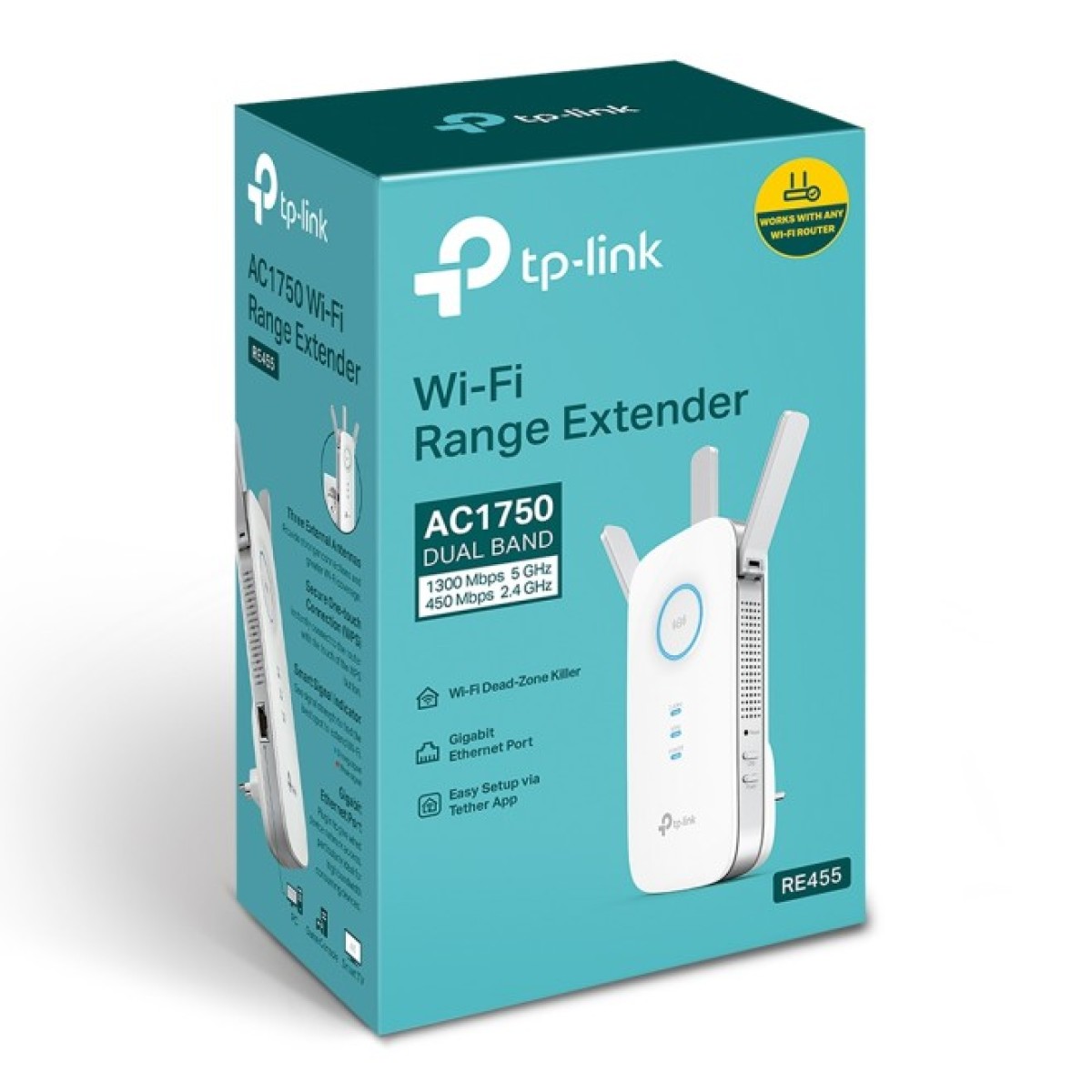 Підсилювач Wi-Fi сигналу TP-Link RE455 98_98.jpg - фото 4