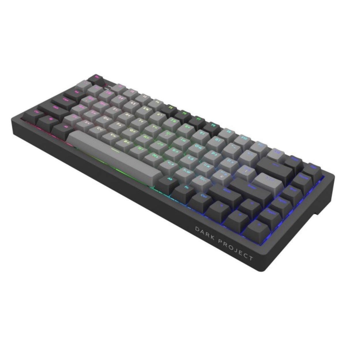 Клавіатура Dark Project KD83A PBT Mechanical Gateron Cap Teal USB Black/Gray (KB-GCT-871-100004) 98_98.jpg - фото 2