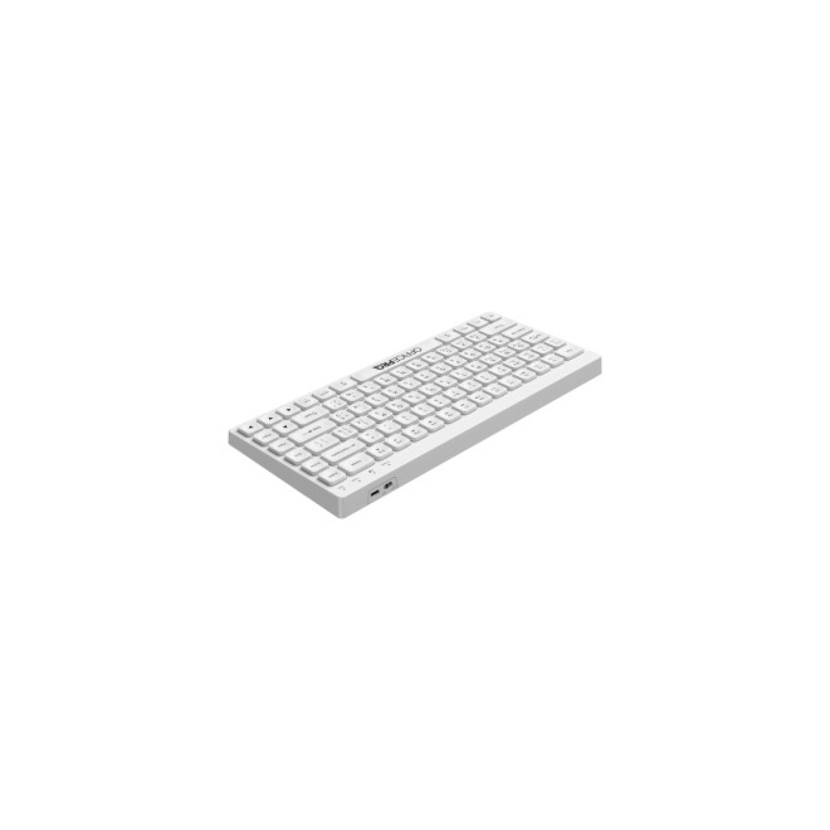 Клавиатура OfficePro SK955W Wireless/Bluetooth White (SK955W) 98_98.jpg - фото 6