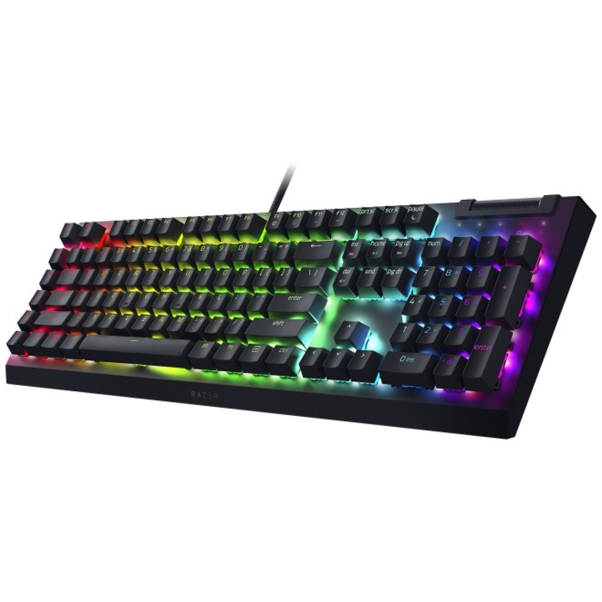 Клавиатура Razer BlackWidow V4 X Yellow Switch USB RU Black (RZ03-04702500-R3R1) 98_98.jpg - фото 4