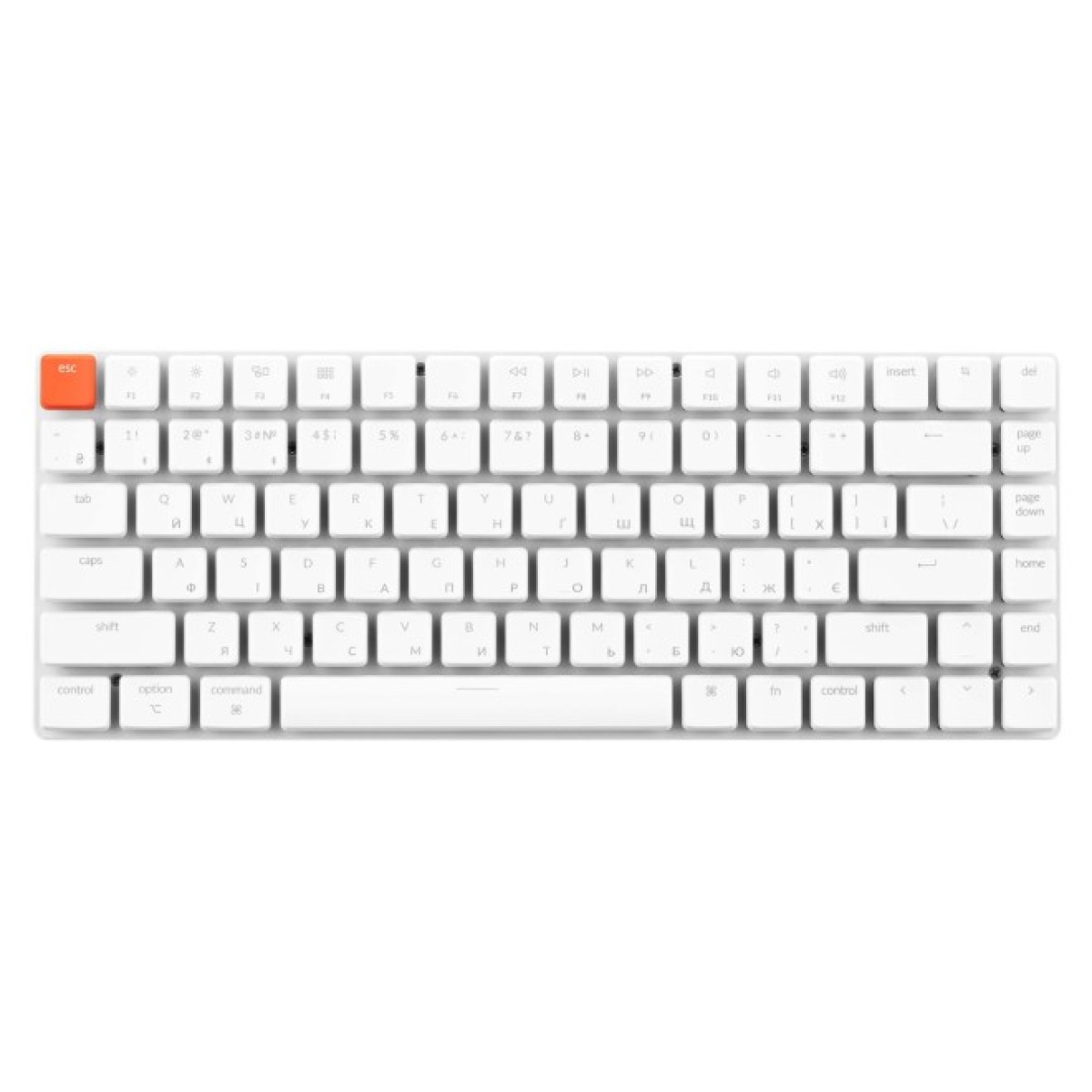 Клавіатура Keychron K3 84 Key Gateron Brown Wireless UA White (K3K3_KEYCHRON) 256_256.jpg