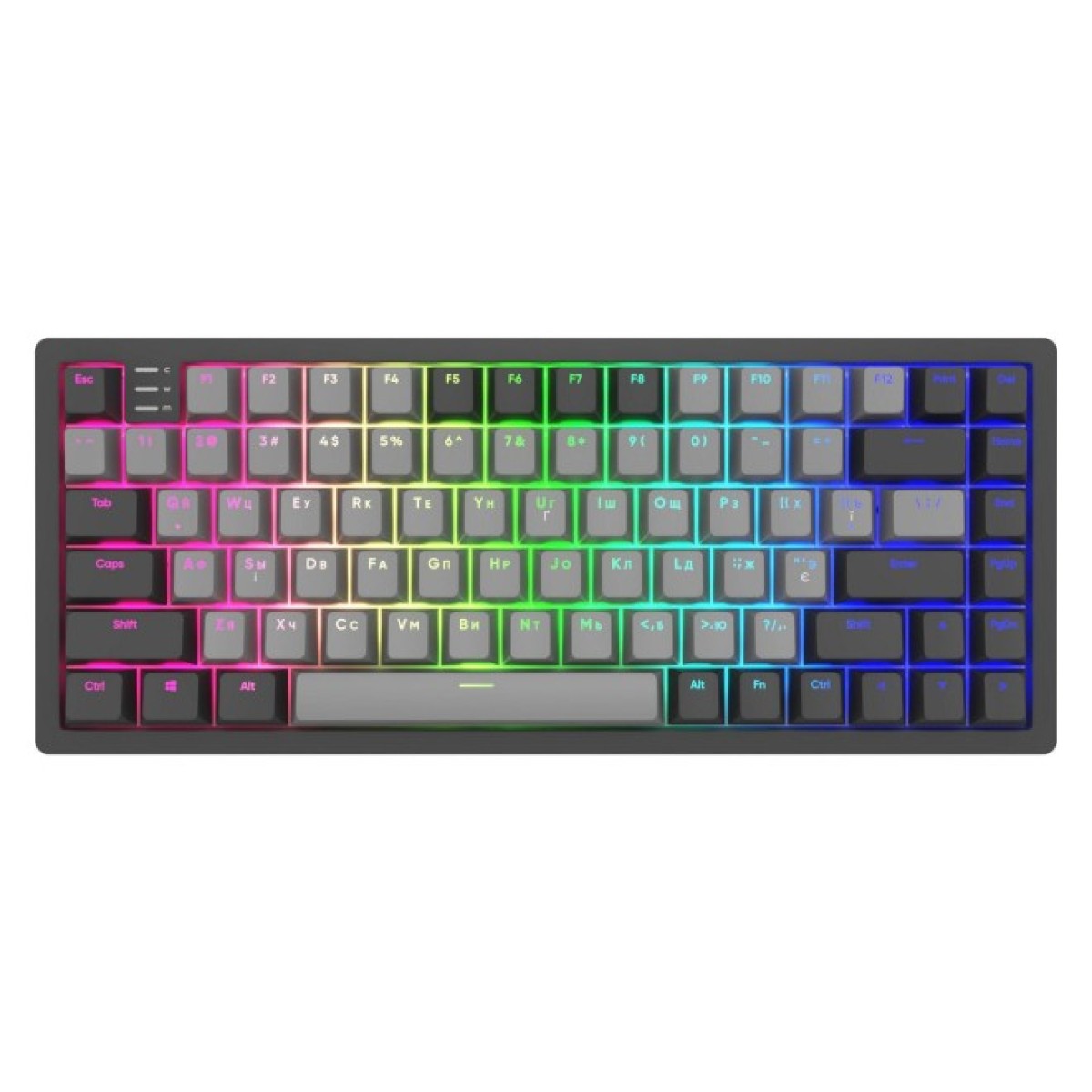Клавіатура Dark Project KD83A PBT Mechanical Gateron Cap Teal USB Black/Gray (KB-GCT-871-100004) 256_256.jpg