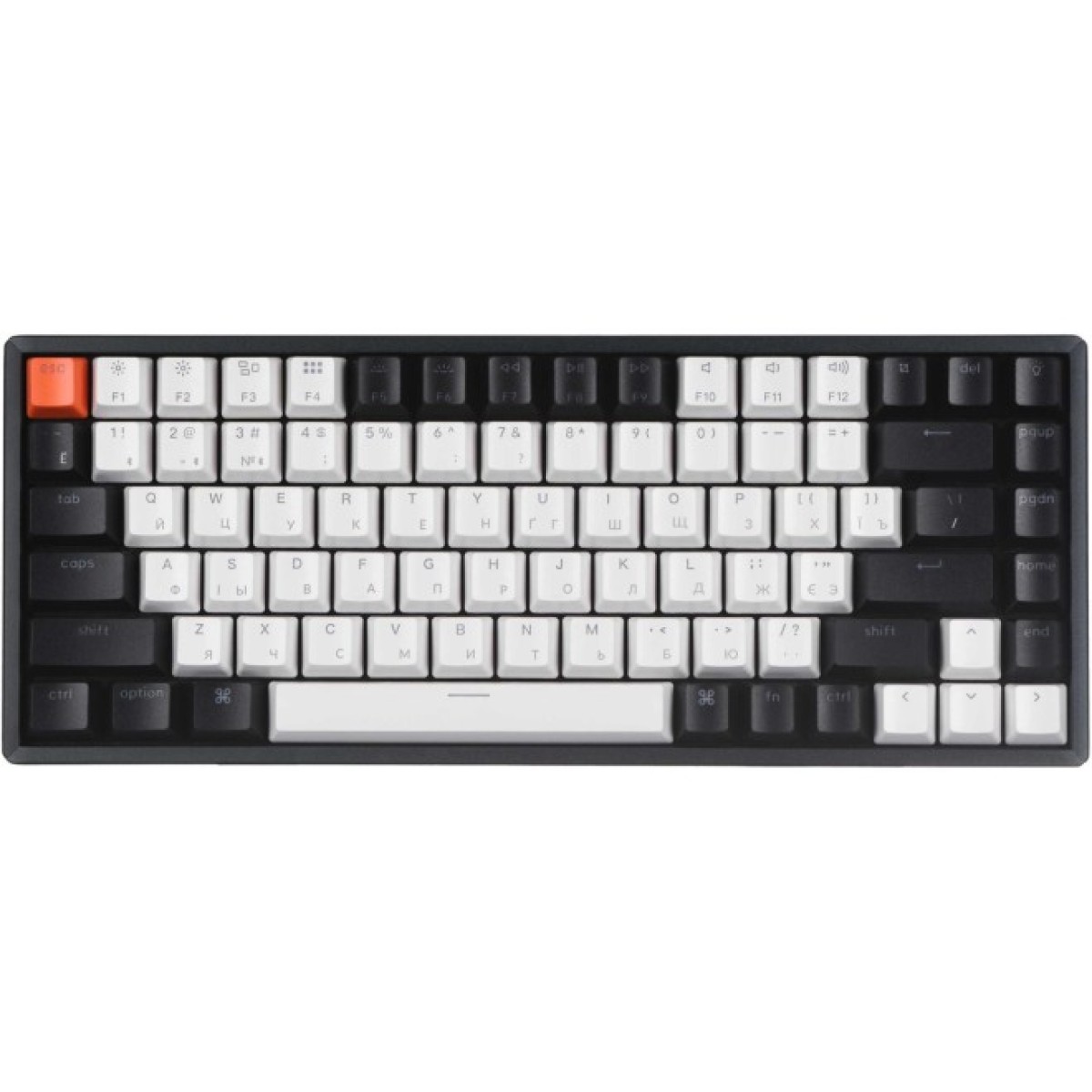 Клавиатура Keychron K2 84 Key Gateron G PRO Blue Hot-Swap RGB Wireless UA Black (K2B2H_KEYCHRON) 256_256.jpg