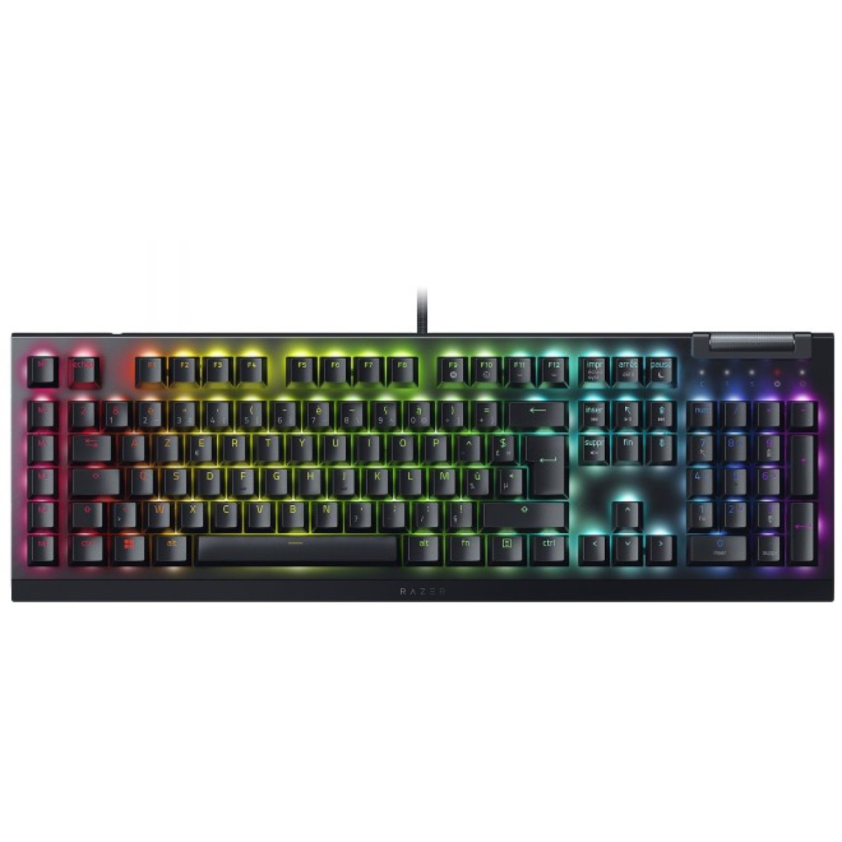 Клавіатура Razer BlackWidow V4 X Yellow Switch USB RU Black (RZ03-04702500-R3R1) 98_98.jpg - фото 1