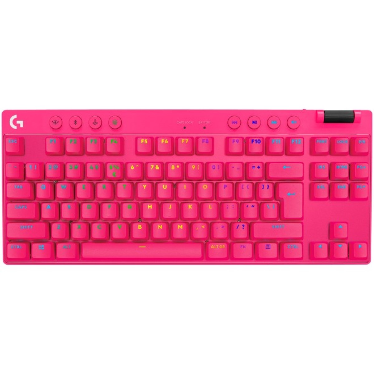 Клавіатура Logitech G PRO X TKL Lightspeed Tactile USB UA Magenta (920-012159) 256_256.jpg