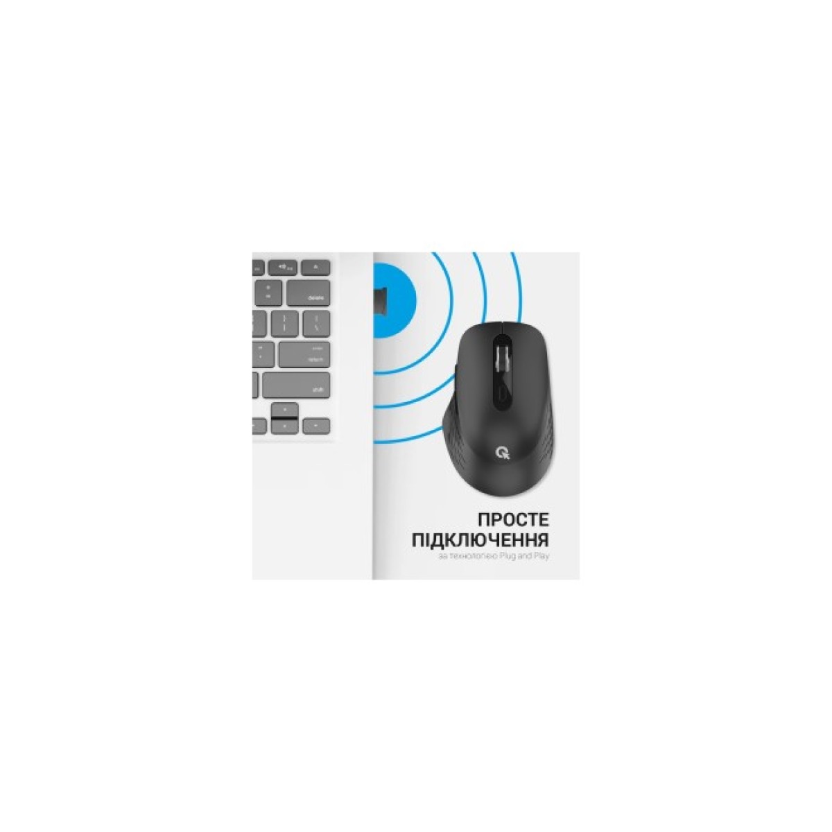 Мишка OfficePro M230B Silent Click Wireless/Bluetooth Black (M230B) 98_98.jpg - фото 9