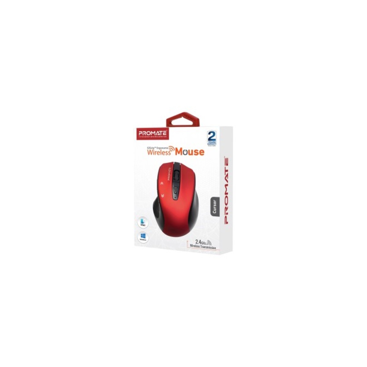 Мышка Promate Cursor Wireless Red (cursor.red) 98_98.jpg - фото 7