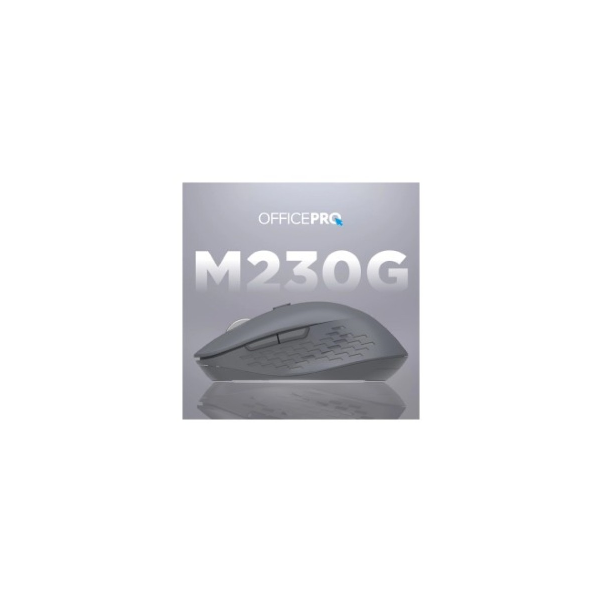 Мишка OfficePro M230G Silent Click Wireless/Bluetooth Gray (M230G) 98_98.jpg - фото 8