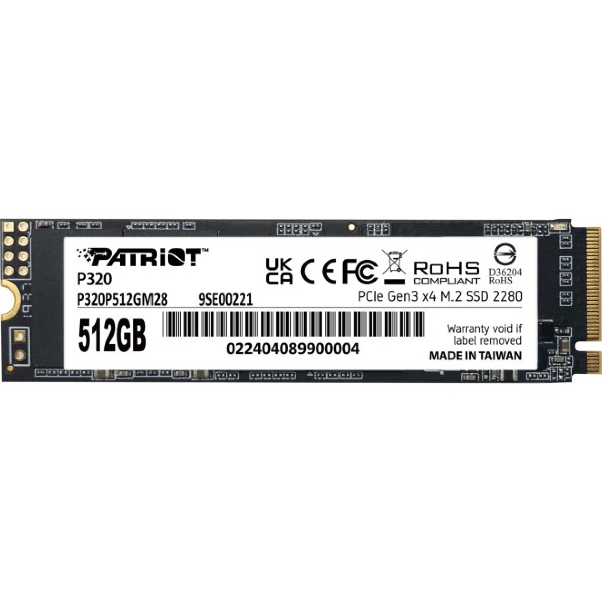 Накопитель SSD M.2 2280 512GB Patriot (P320P512GM28) 256_256.jpg