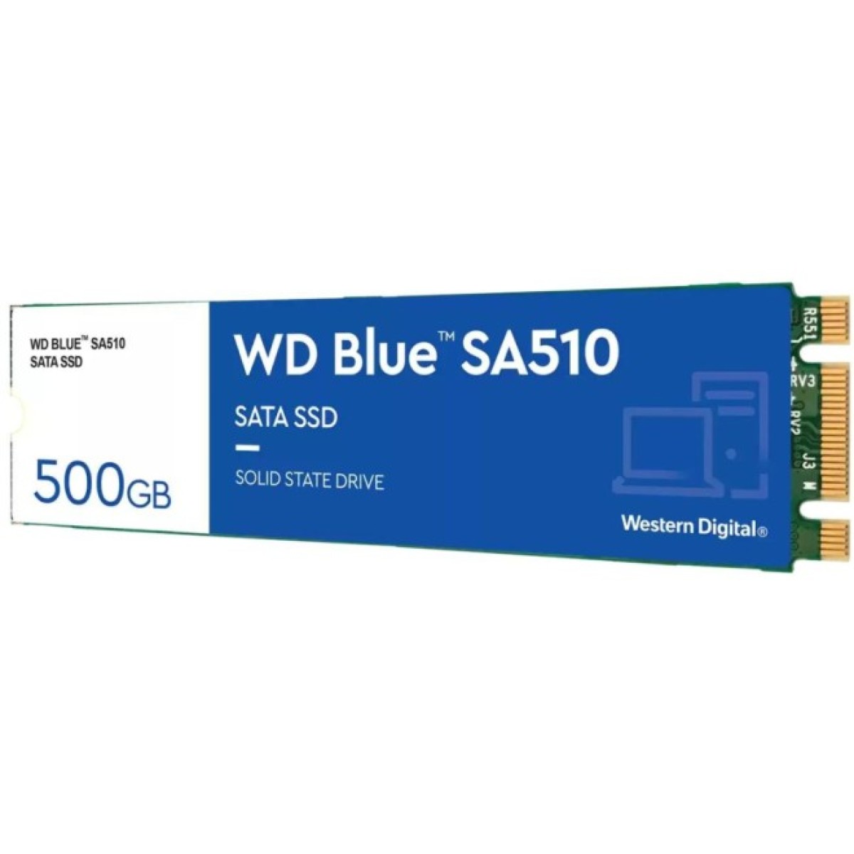 Накопичувач SSD M.2 2280 500GB SA510 WD (WDS500G3B0B) 256_256.jpg