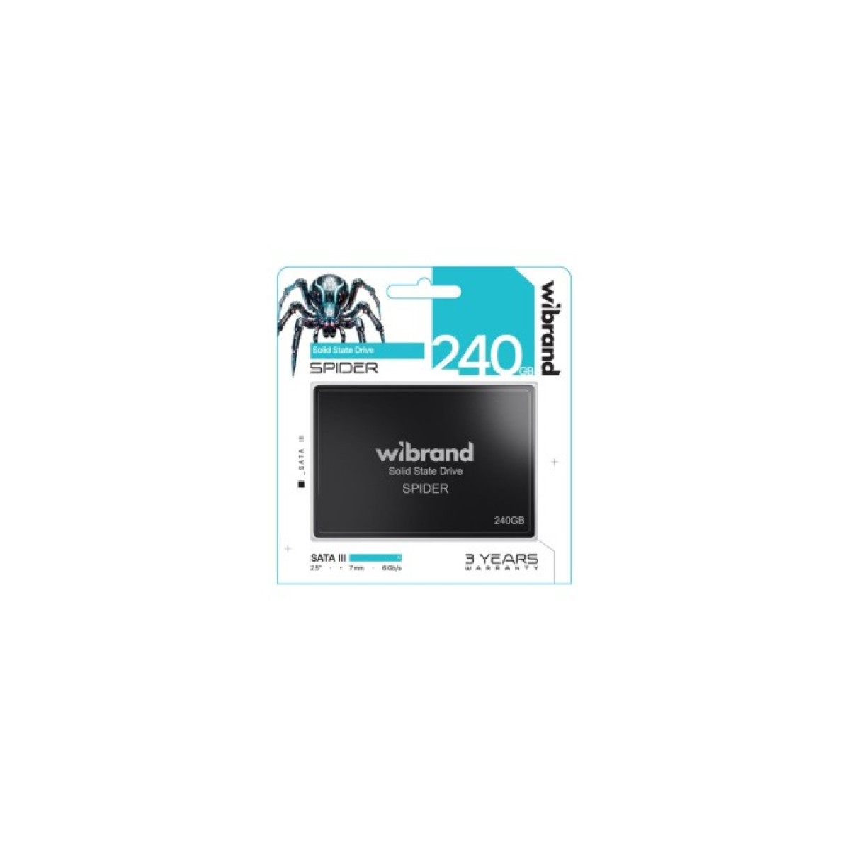 Накопичувач SSD 2.5" 240GB Spider Wibrand (WI2.5SSD/SP240GBST) 98_98.jpg - фото 2