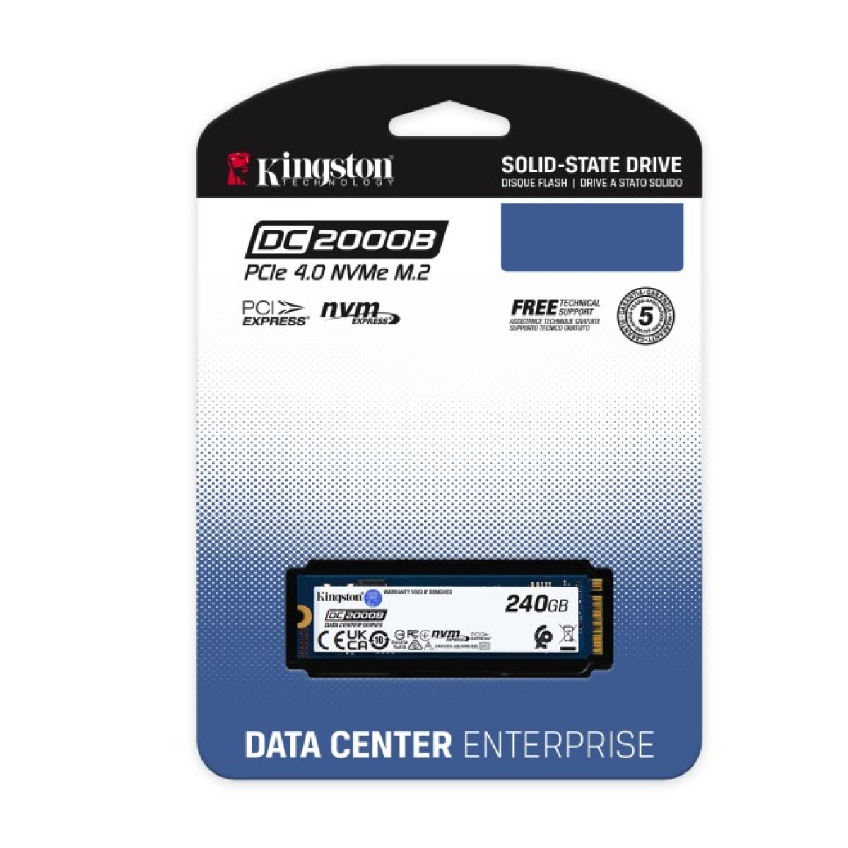 Накопитель SSD M.2 2280 960GB Kingston (SEDC2000BM8/960G) 98_98.jpg - фото 8