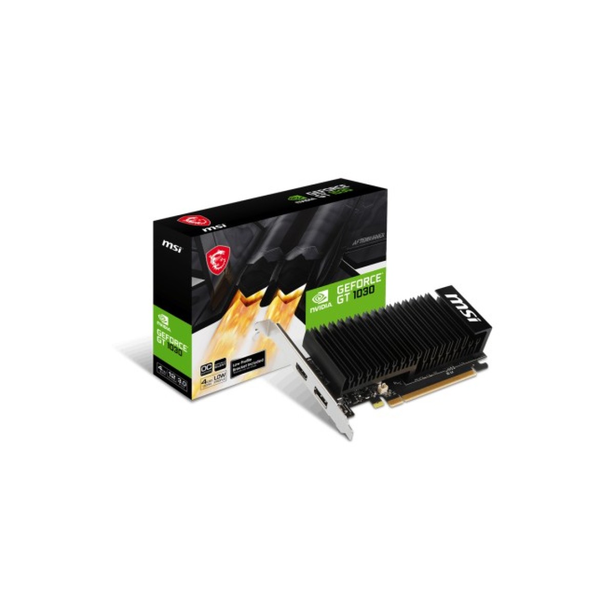 Відеокарта MSI GeForce GT1030 4Gb Silent LP OC (GT 1030 4GHD4 LP OC) 98_98.jpg - фото 3