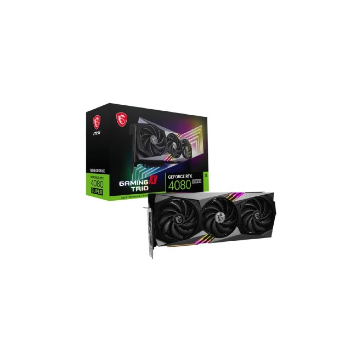 Видеокарта MSI GeForce RTX4080 SUPER 16GB GAMING X TRIO (RTX 4080 SUPER 16G GAMING X TRIO) 98_98.jpg - фото 4