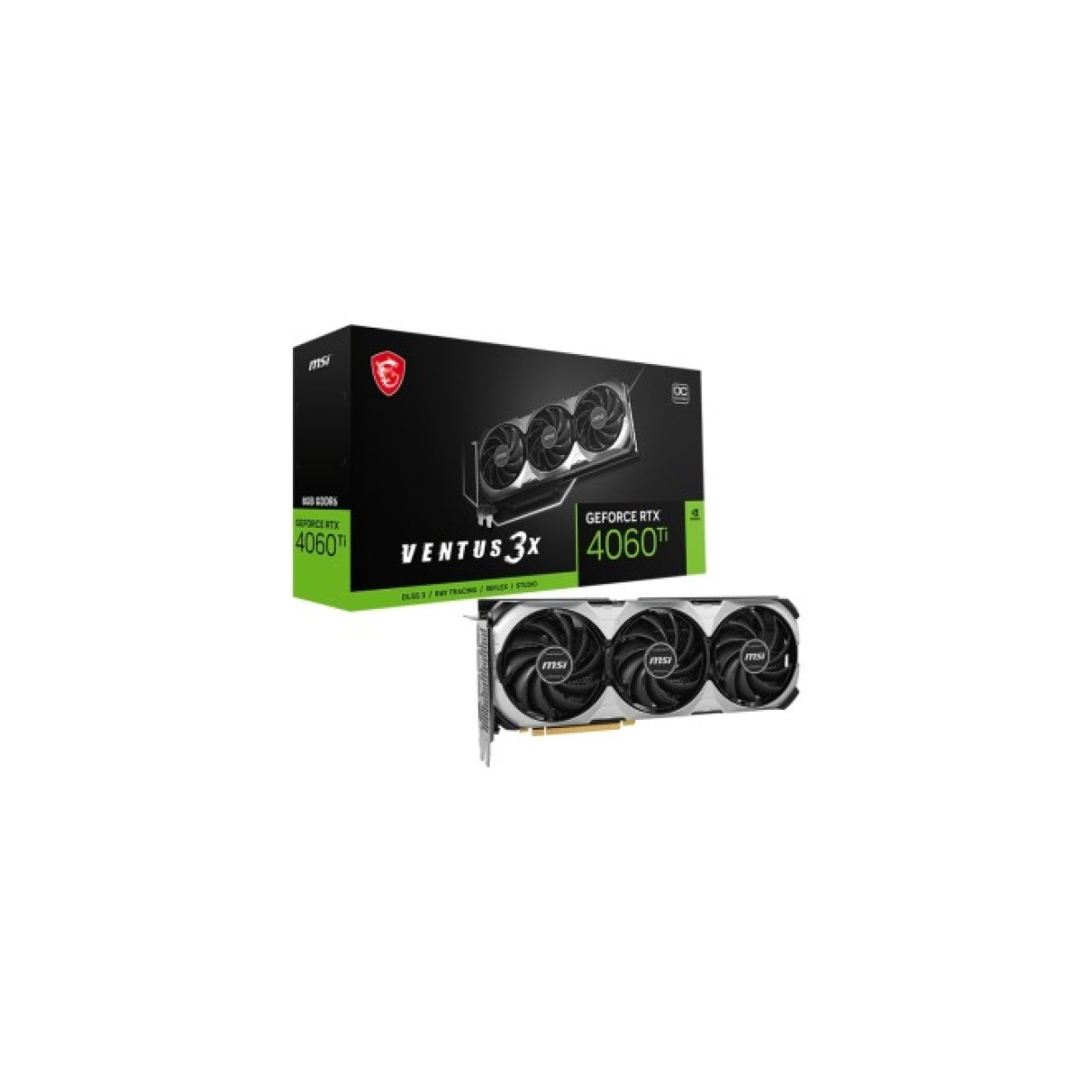 Видеокарта MSI GeForce RTX4060Ti 8Gb VENTUS 3X OC (RTX 4060 Ti VENTUS 3X E 8G OC) 98_98.jpg - фото 4