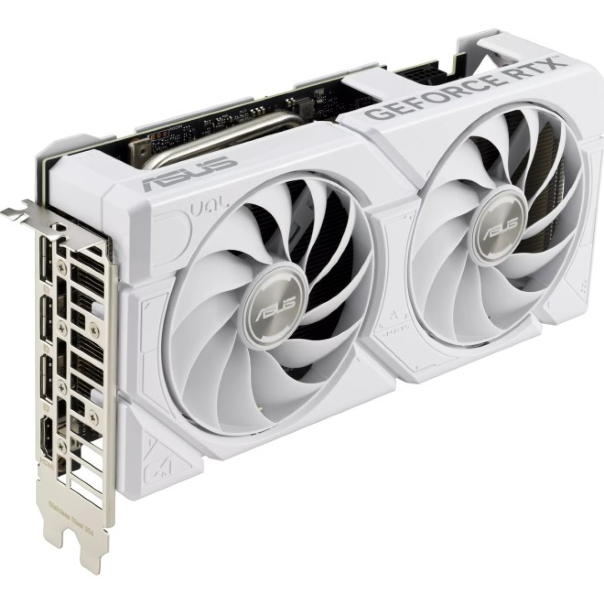 Відеокарта ASUS GeForce RTX4070 SUPER 12Gb DUAL OC WHITE EVO (DUAL-RTX4070S-O12G-EVO-WHITE) 98_98.jpg - фото 4