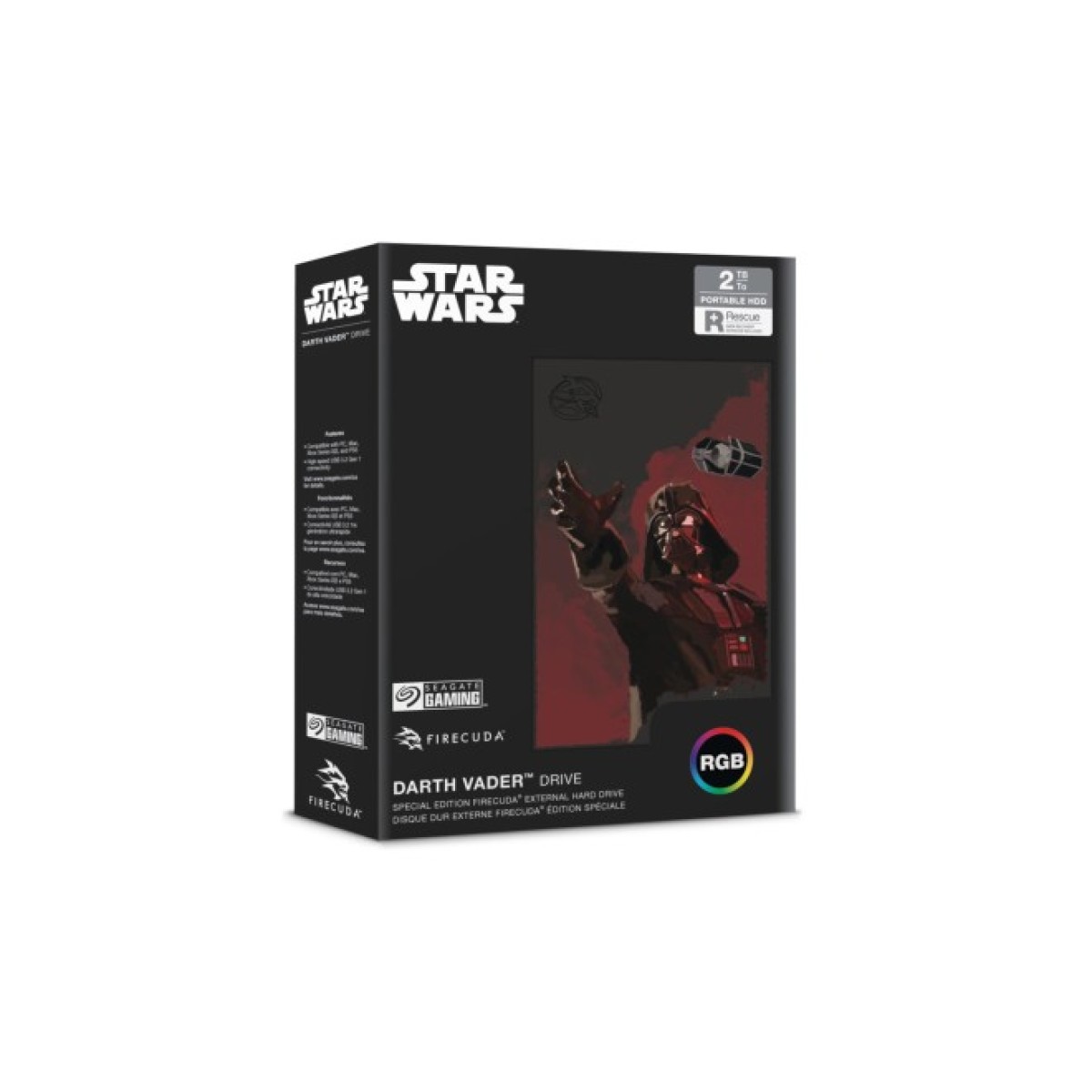 Внешний жесткий диск 2.5" 2TB Darth Vader FireCuda Gaming Drive Seagate (STKL2000411) 98_98.jpg - фото 4