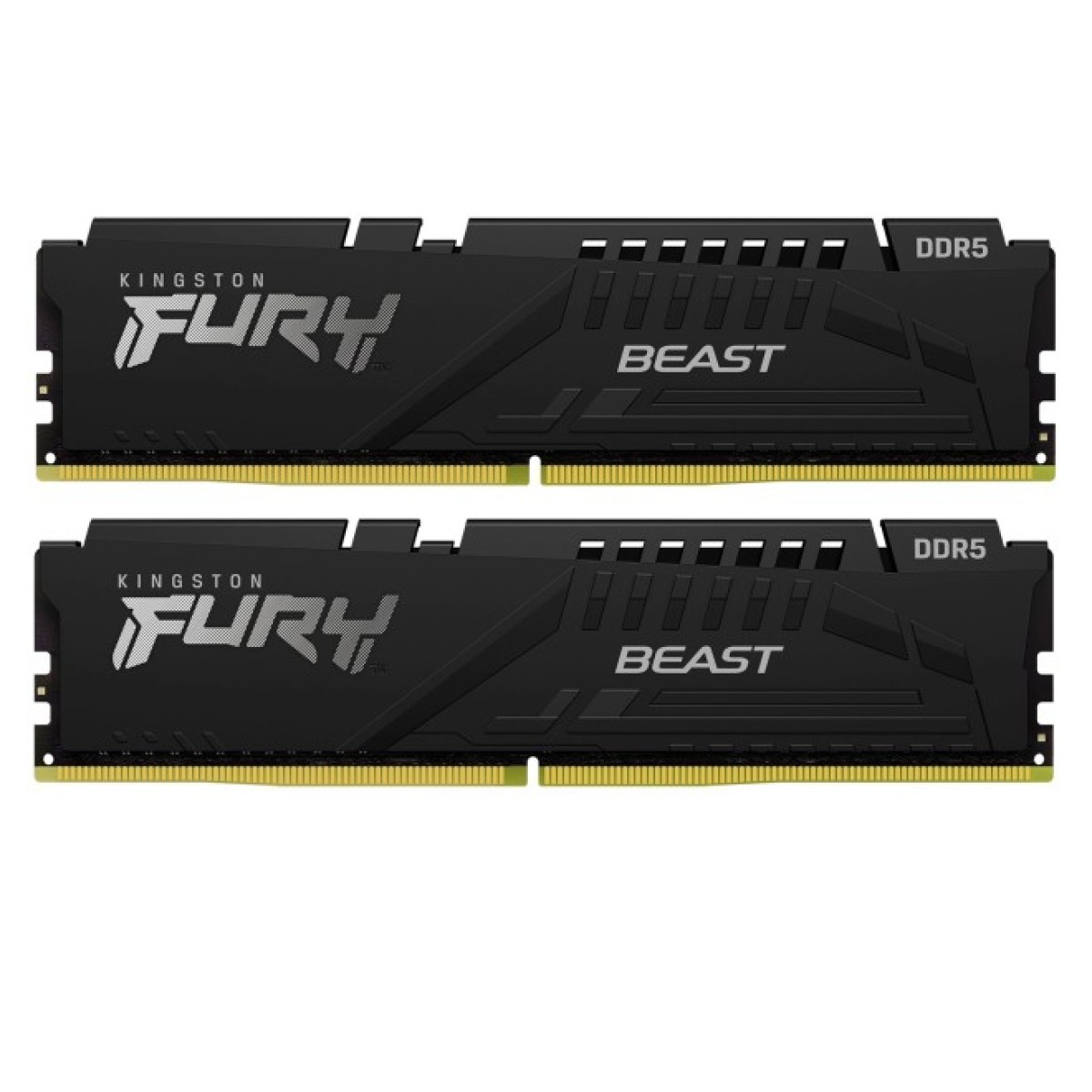 Модуль пам'яті для комп'ютера DDR5 16GB (2x8GB) 6000 MHz Beast Black EXPO Kingston Fury (ex.HyperX) (KF560C30BBEK2-16) 256_256.jpg