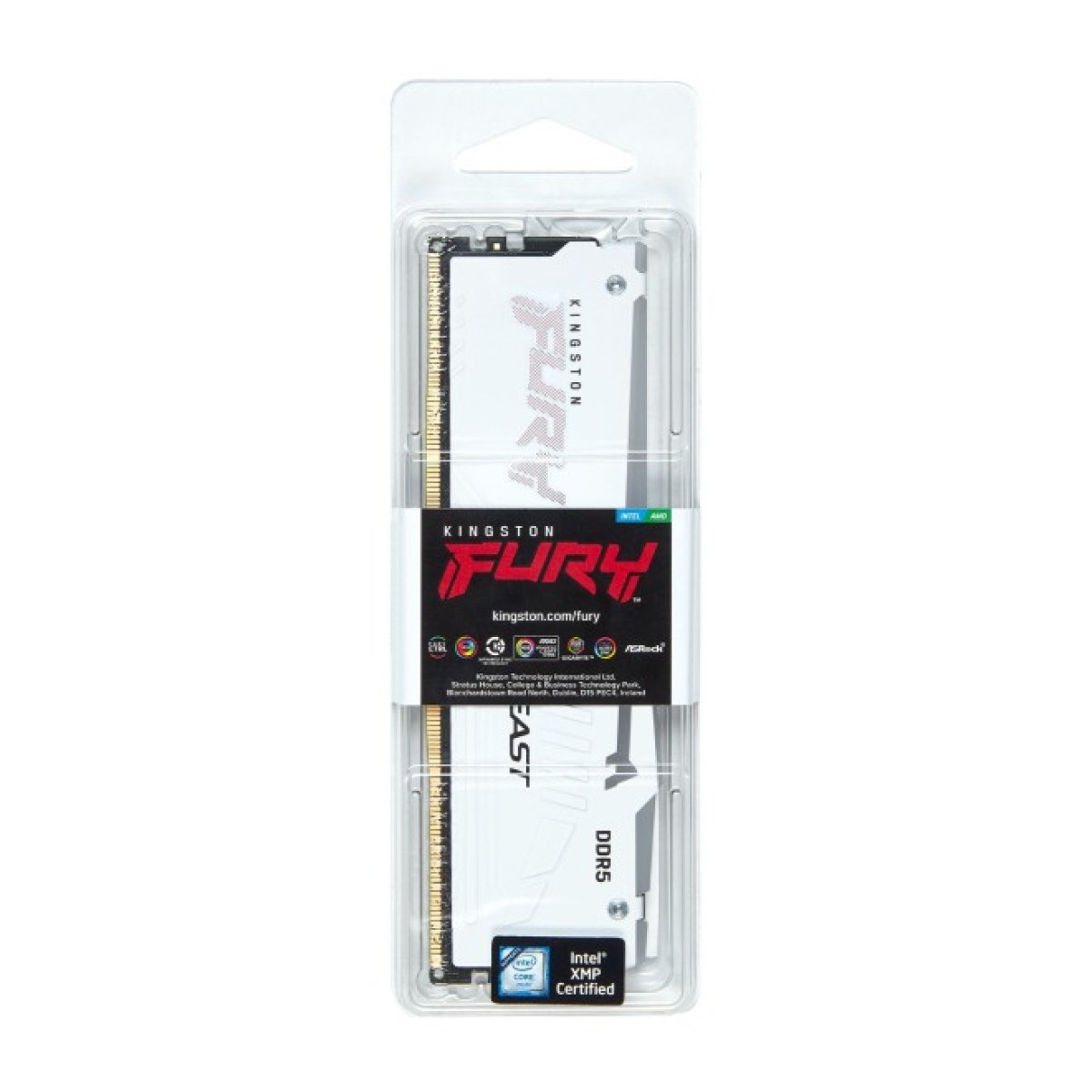 Модуль пам'яті для комп'ютера DDR5 32GB 6000 MHz Renegade White XMP Kingston Fury (ex.HyperX) (KF560C30BWA-32) 98_98.jpg - фото 3