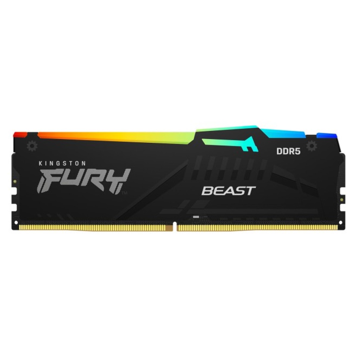 Модуль памяти для компьютера DDR5 16GB 6000 MHz Beast RGB Kingston Fury (ex.HyperX) (KF560C30BBA-16) 256_256.jpg