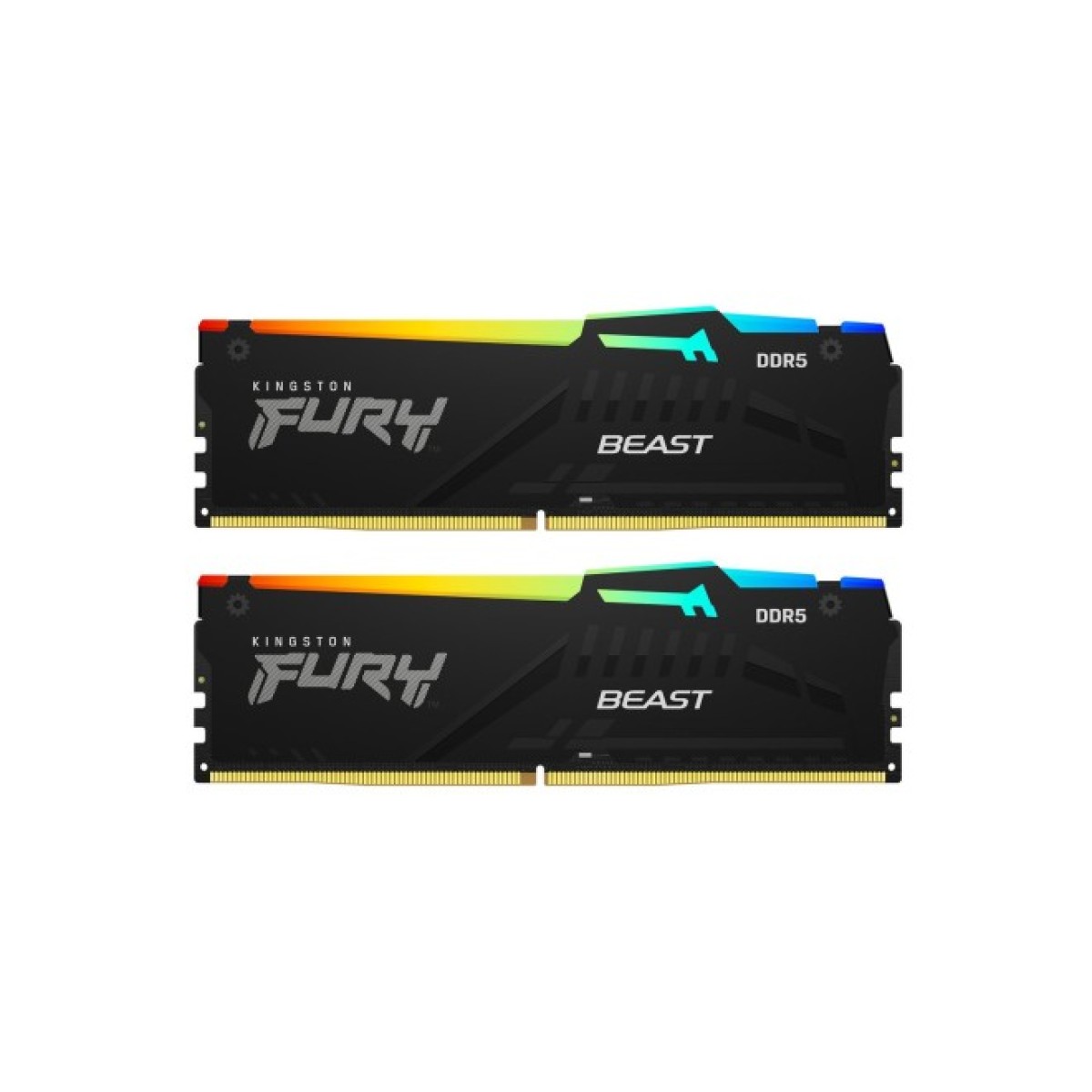 Модуль памяти для компьютера DDR5 32GB (2x16GB) 6000 MHz Beast RGB Kingston Fury (ex.HyperX) (KF560C30BBAK2-32) 98_98.jpg - фото 1