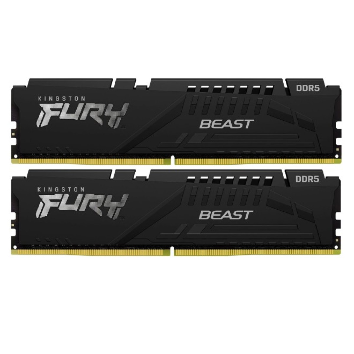 Модуль пам'яті для комп'ютера DDR5 32GB (2x16GB) 6400 MHz Beast Black XMP Kingston Fury (ex.HyperX) (KF564C32BBK2-32) 98_98.jpg - фото 1