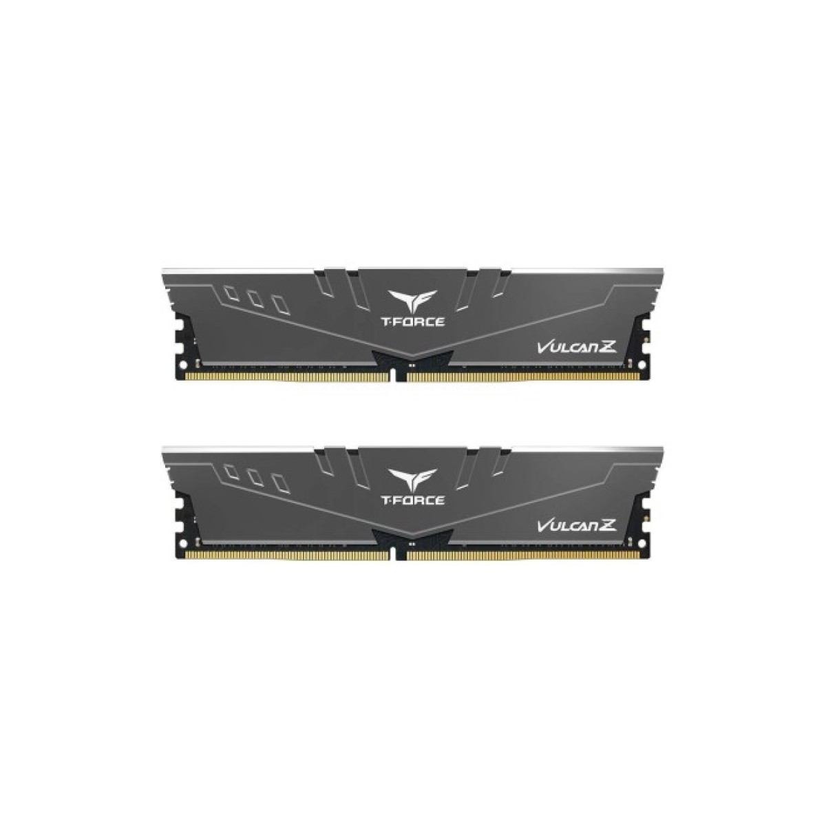 Модуль памяти для компьютера DDR4 16GB (2x8GB) 2666 MHz T-Force Vulcan Z Gray Team (TLZGD416G2666HC18HDC01) 98_98.jpg - фото 1