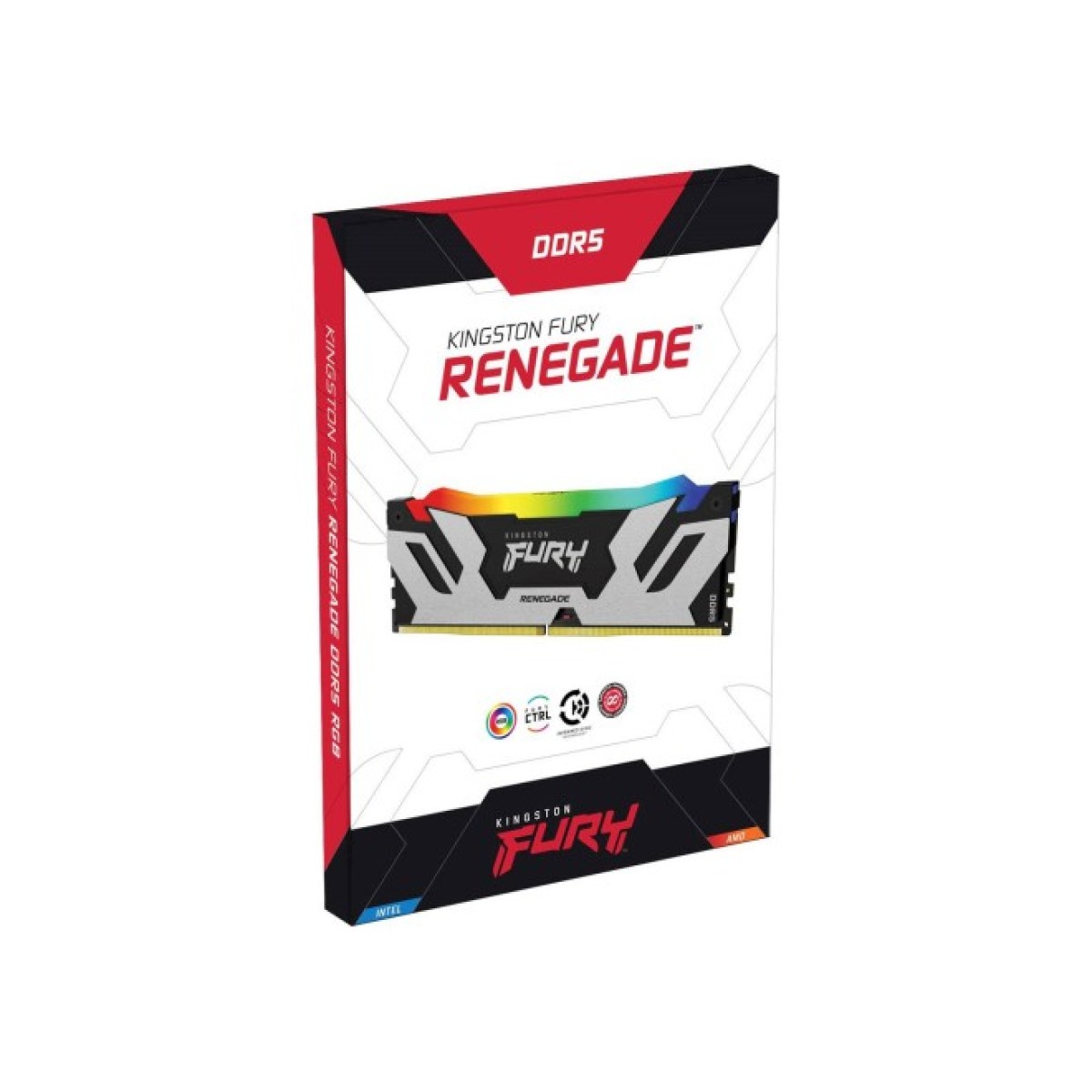 Модуль памяти для компьютера DDR5 32GB (2x16GB) 8000 MHz Renegade RGB XMP Kingston Fury (ex.HyperX) (KF580C38RSAK2-32) 98_98.jpg - фото 5