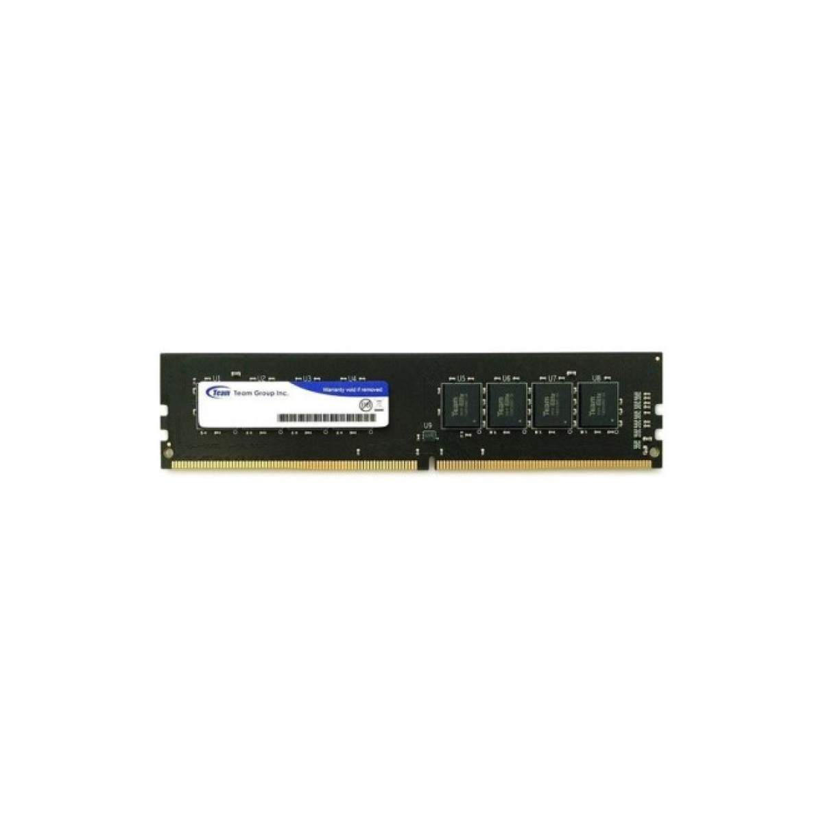 Модуль пам'яті для комп'ютера DDR4 4GB 2133 MHz Elite Black Team (TED44G2133C1501) 256_256.jpg