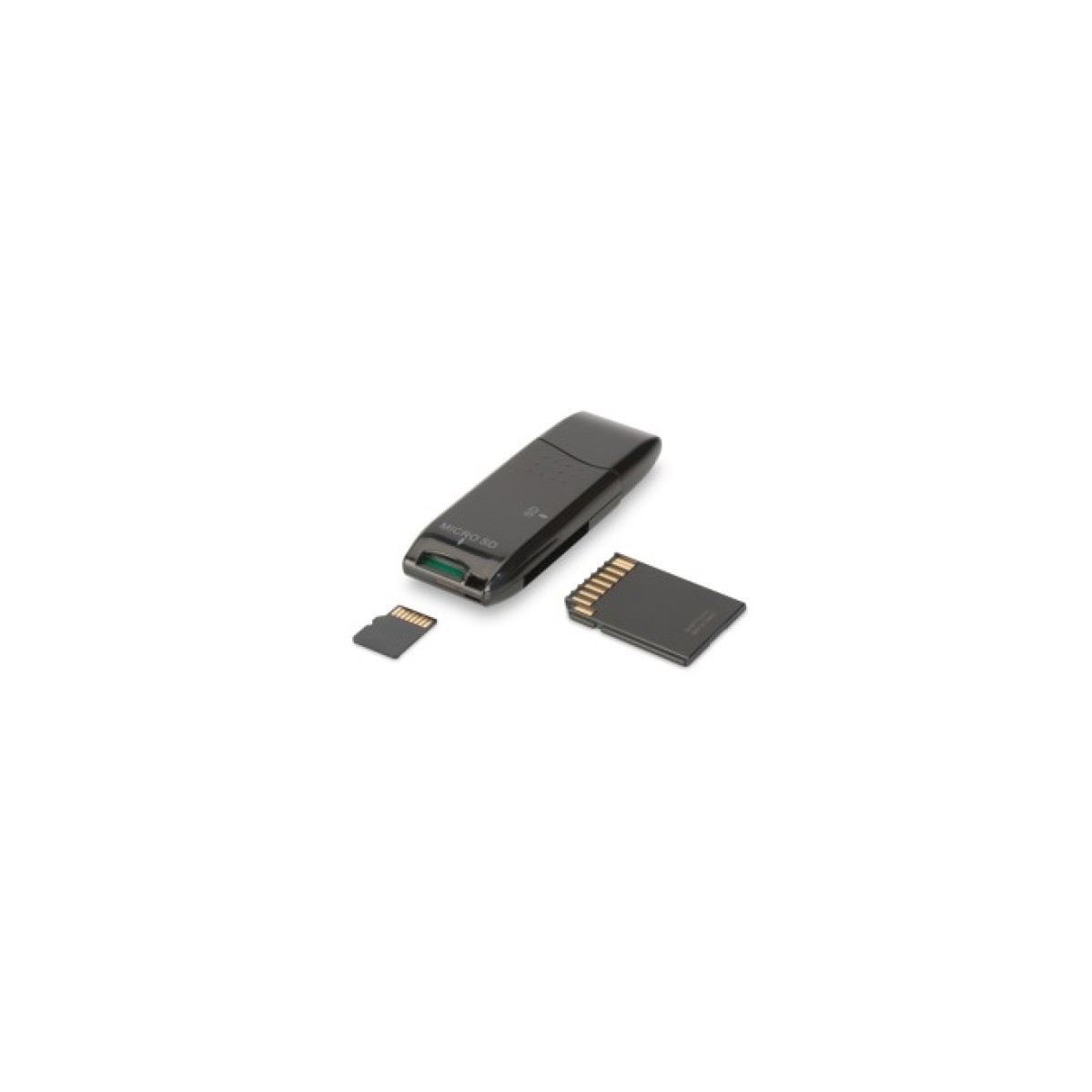 Зчитувач флеш-карт Digitus USB 2.0 SD/MicroSD (DA-70310-3) 98_98.jpg - фото 4