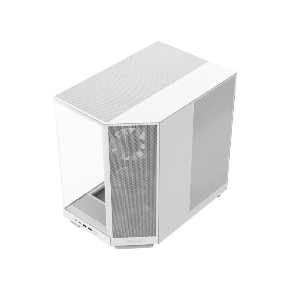 Корпус NZXT H6 Flow RGB All White (CC-H61FW-R1) 98_98.jpg - фото 4