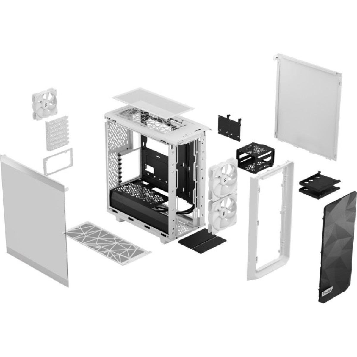 Корпус Fractal Design Meshify 2 Compact Lite White T (FD-C-MEL2C-04) 98_98.jpg - фото 3