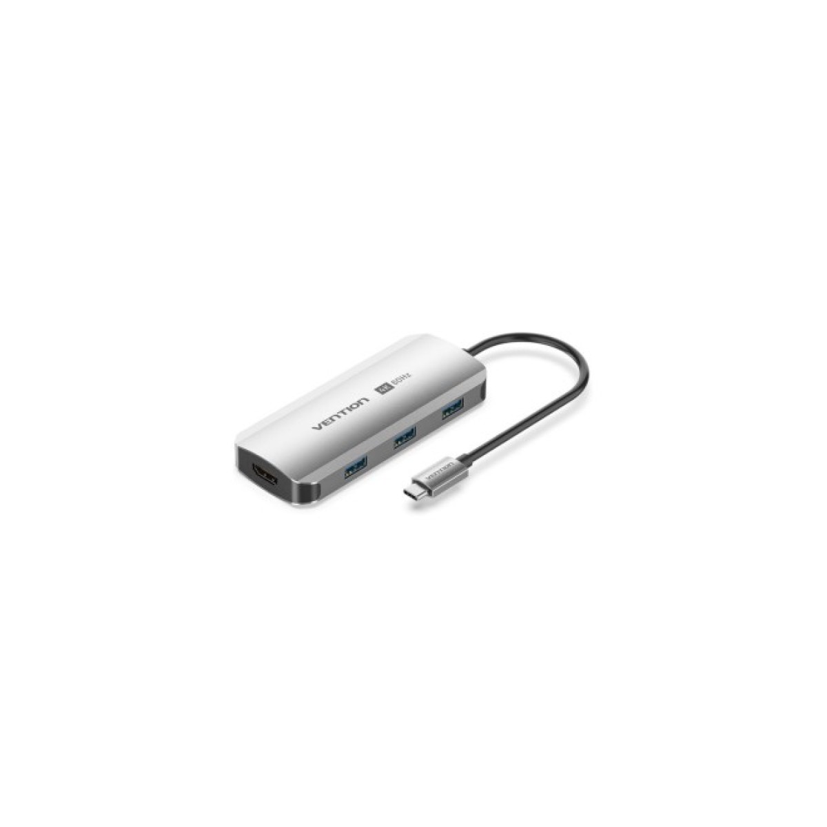 Концентратор Vention USB 3.1 Type-C to HDMI 4K60Hz/USB 3.0x3/PD 100W 5-in-1 (TQDHB) 256_256.jpg