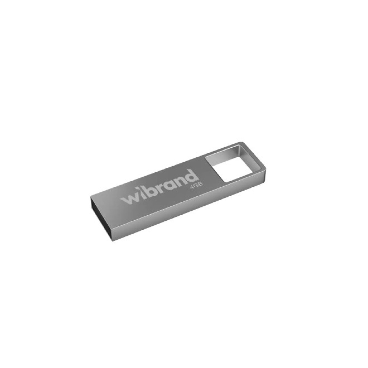 USB флеш накопитель Wibrand 4GB Shark Silver USB 2.0 (WI2.0/SH4U4S) 98_98.jpg - фото 1