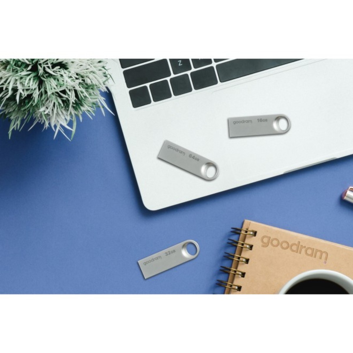 USB флеш накопитель Goodram 64GB UNO3 Steel USB 3.2 (UNO3-0640S0R11) 98_98.jpg - фото 3