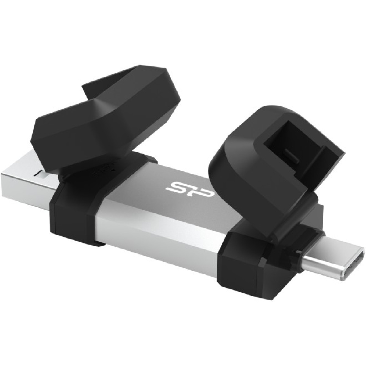 USB флеш накопитель Silicon Power USB 64G SILICON POWER usb3.2+TypeC Mobile C51 (SP064GBUC3C51V1S) 98_98.jpg - фото 2