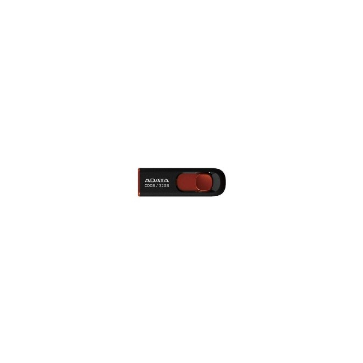 USB флеш накопитель ADATA 32Gb C008 black+red (AC008-32G-RKD) 256_256.jpg