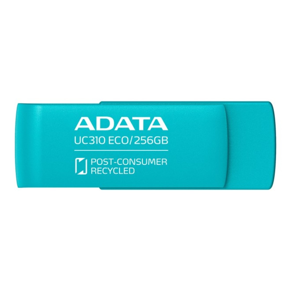 USB флеш накопичувач ADATA 256GB UC310 Eco Green USB 3.2 (UC310E-256G-RGN) 98_98.jpg - фото 2